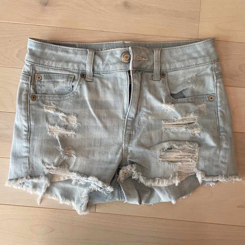 American eagle denim shorts